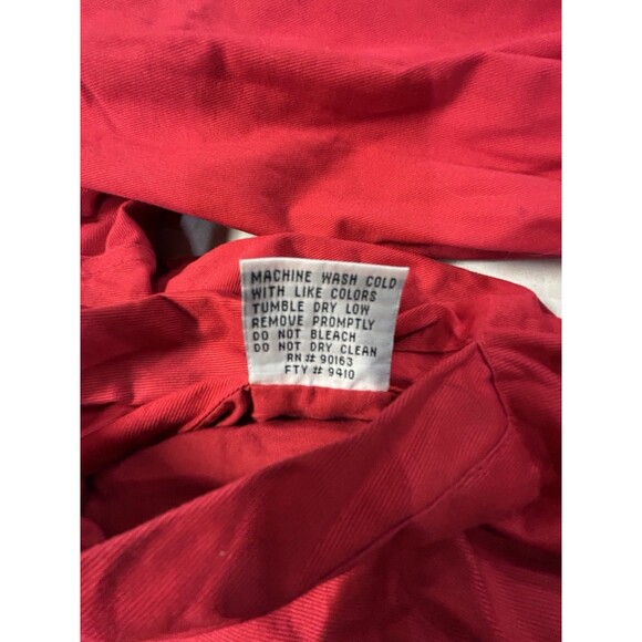 Vintage 90`s Marlboro Jacket Mens Medium Black/Red Reversible Bomber B13 - Picture 10 of 10